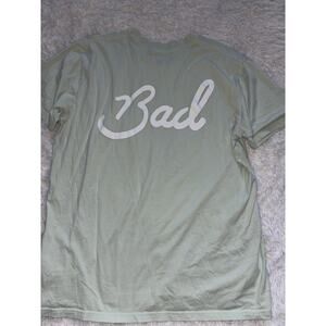Bad Birdie men's sz. XL mint green classic short sleeved logo tee. Grt. shape